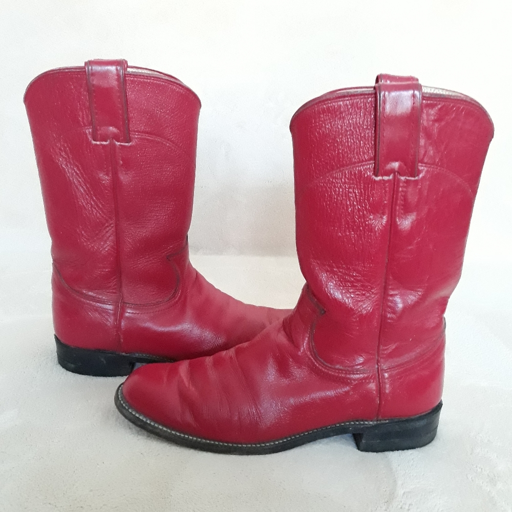 Justin Red Roper Boots